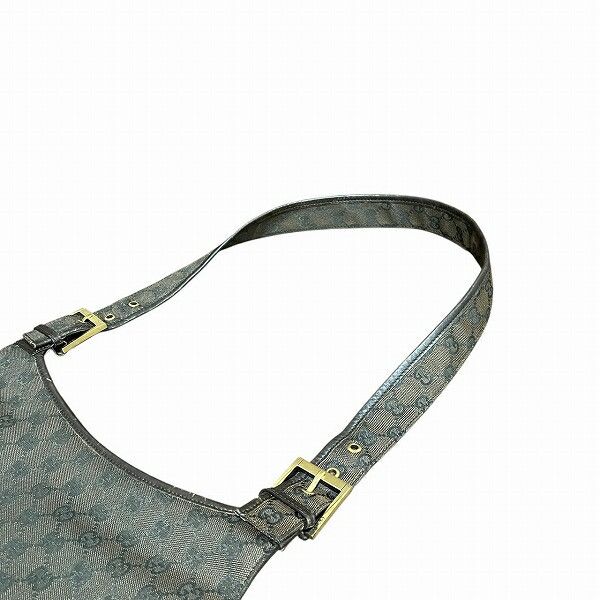 Gucci Gucci Gucci GG Canvas Leather Shoulder Bag Canvas Shoulder Bag 90665 DUTY FREE for USA Size ONE SIZE - 9 Thumbnail