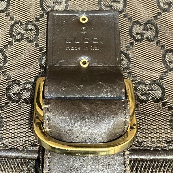 Gucci Gucci Gucci GG Canvas Leather Shoulder Bag Canvas Shoulder Bag 90665 DUTY FREE for USA Size ONE SIZE - 8 Thumbnail