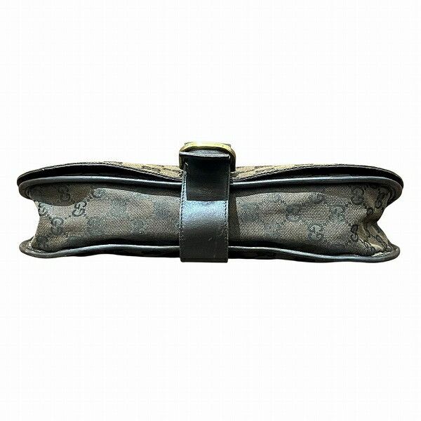 Gucci Gucci Gucci GG Canvas Leather Shoulder Bag Canvas Shoulder Bag 90665 DUTY FREE for USA Size ONE SIZE - 3 Thumbnail