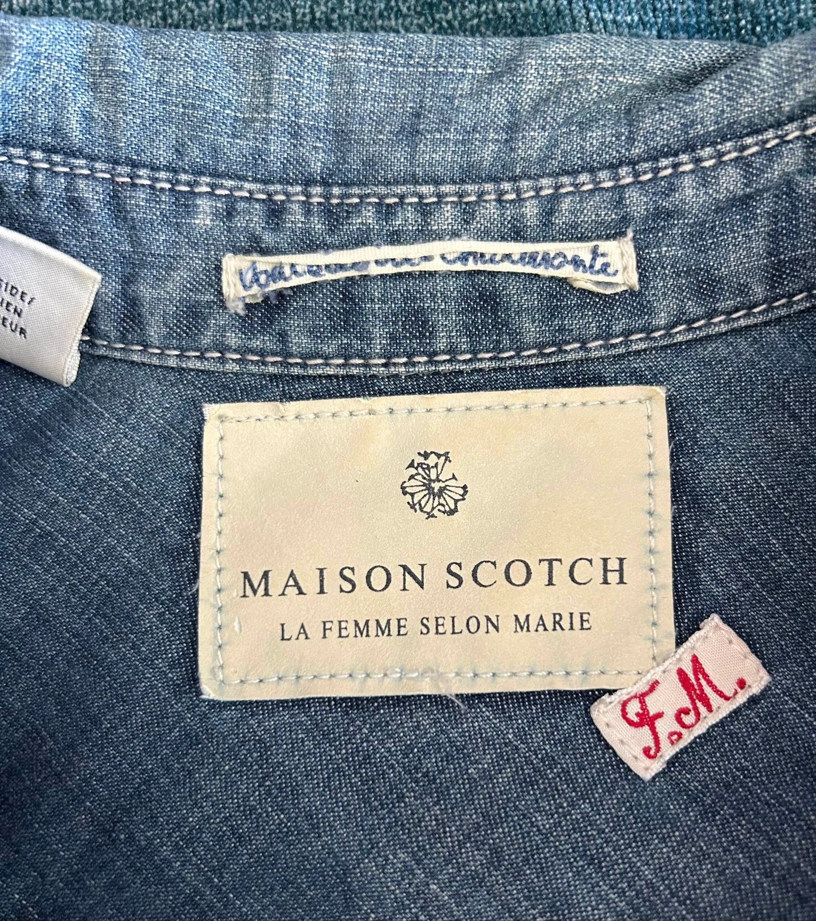 Maison Scotch Maison Scotch Shirt Size S / US 4 / IT 40 - 2 Thumbnail