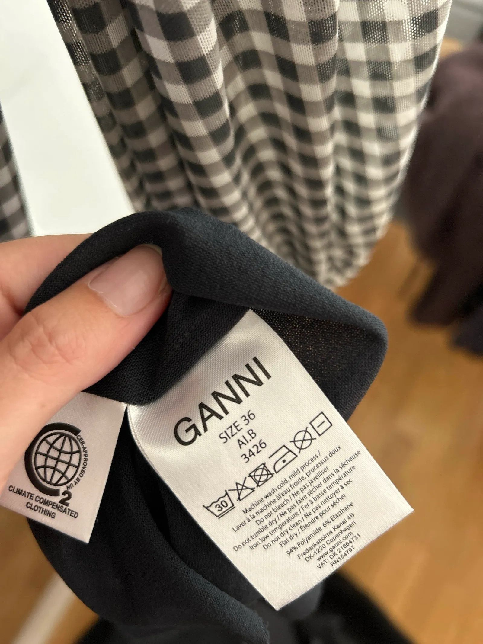 Ganni Ganni Dress Size XS / US 0-2 / IT 36-38 - 3 Thumbnail