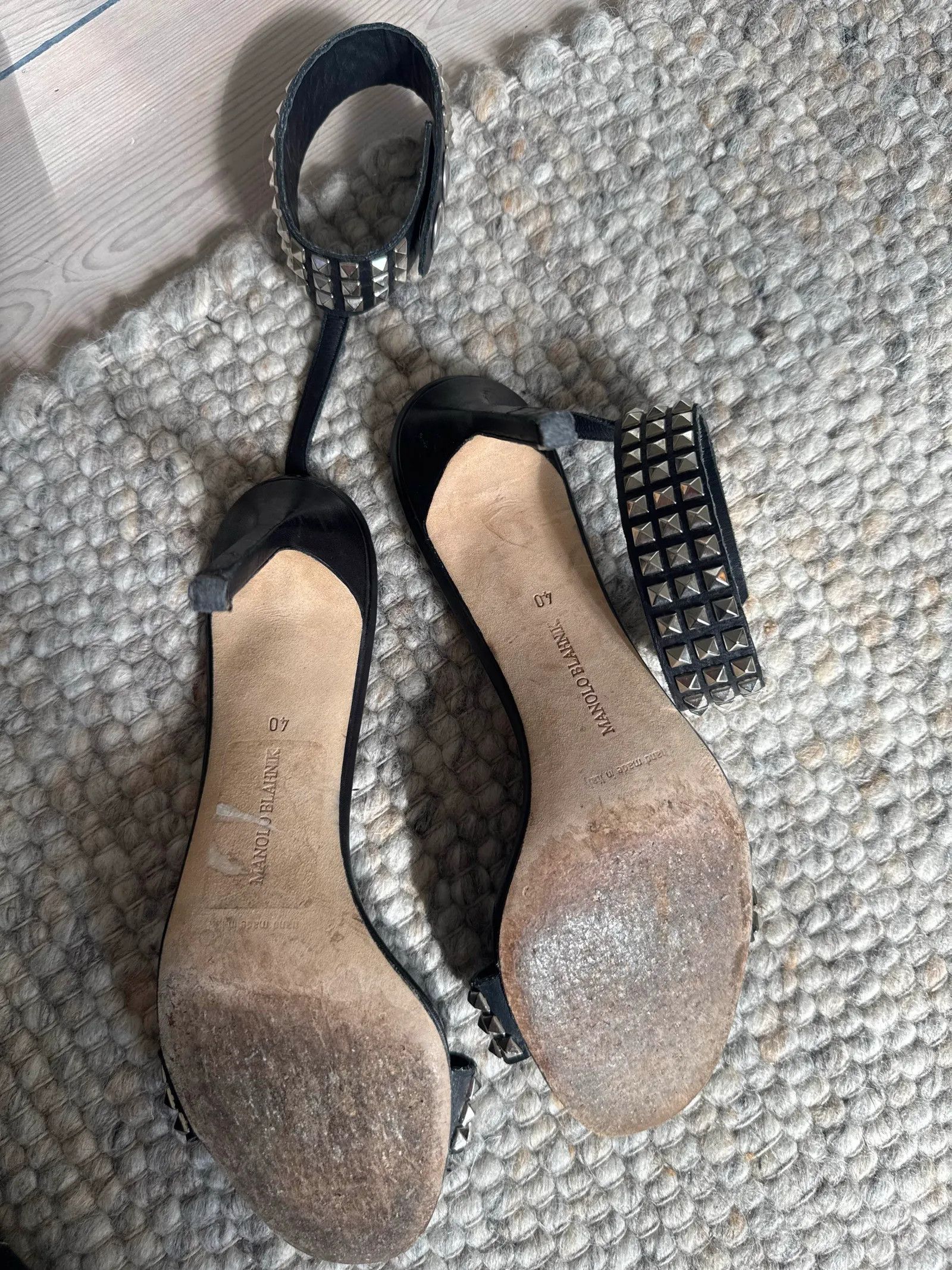 Manolo Blahnik Manolo Blahnik Stiletto Heels Size US 10 / IT 40 - 3 Thumbnail