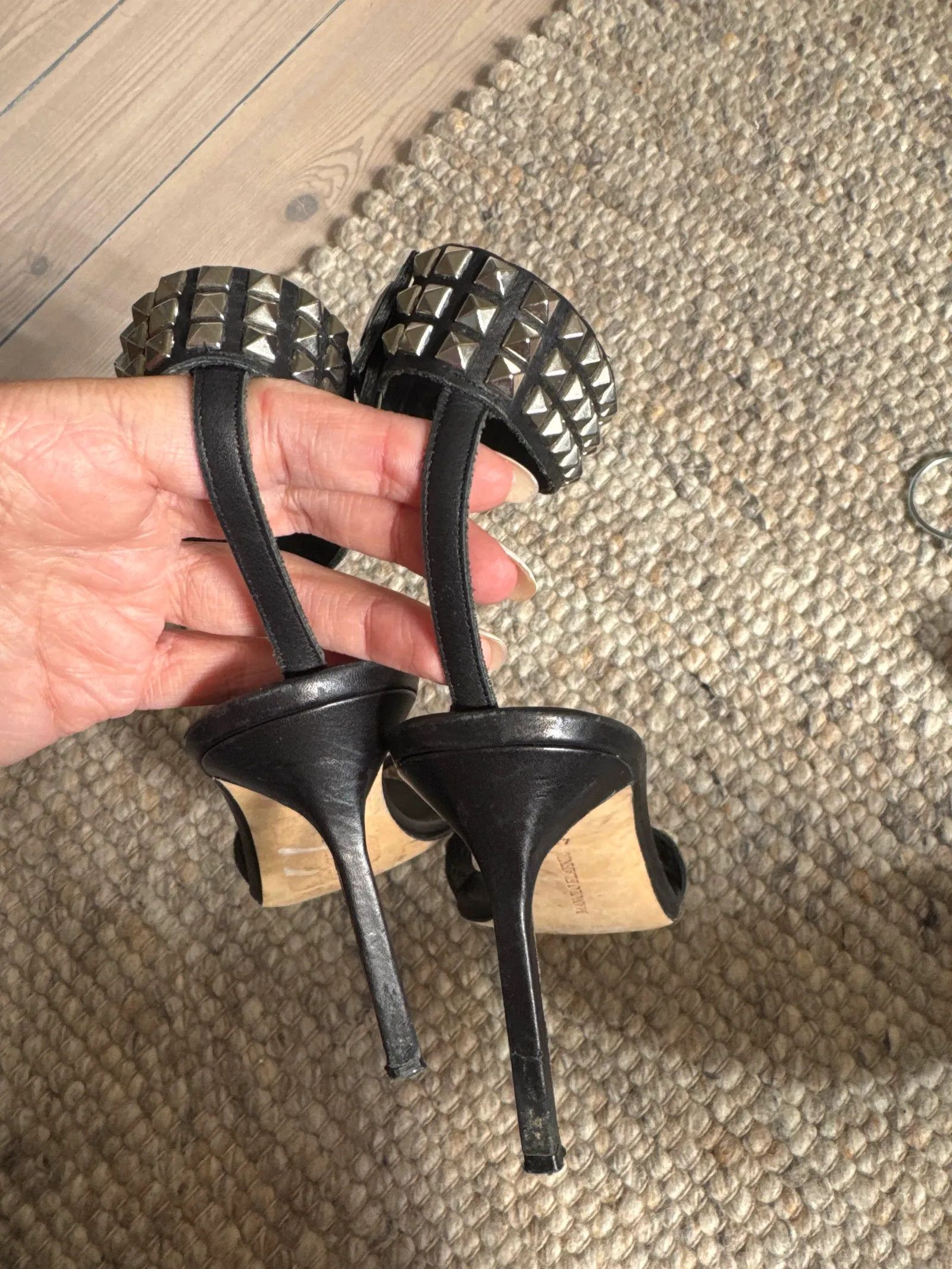 Manolo Blahnik Manolo Blahnik Stiletto Heels Size US 10 / IT 40 - 4 Thumbnail