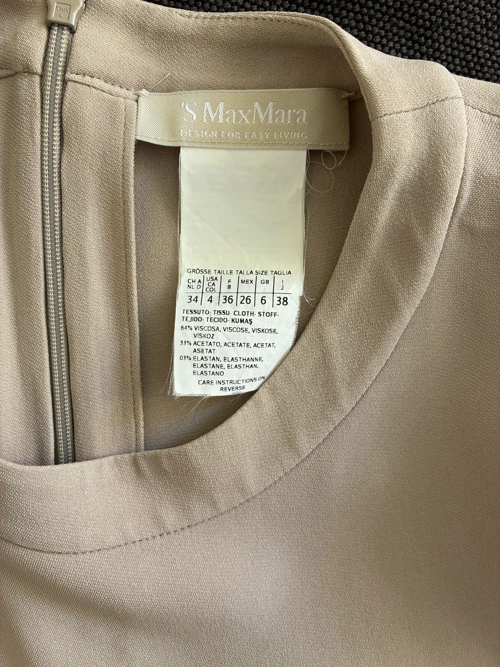 Max Mara Max Mara 'S Dress Size S / US 4 / IT 40 - 2 Thumbnail
