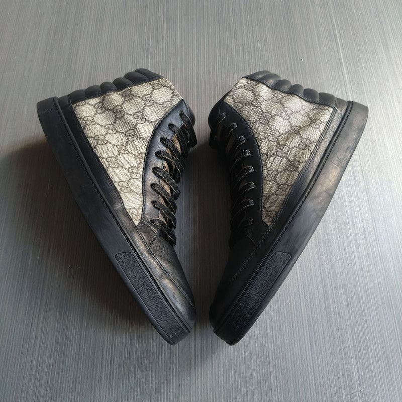 Gucci Gucci High-top Casual Sneakers for Men 0079 Size US 9.5 / EU 42-43 - 9 Thumbnail