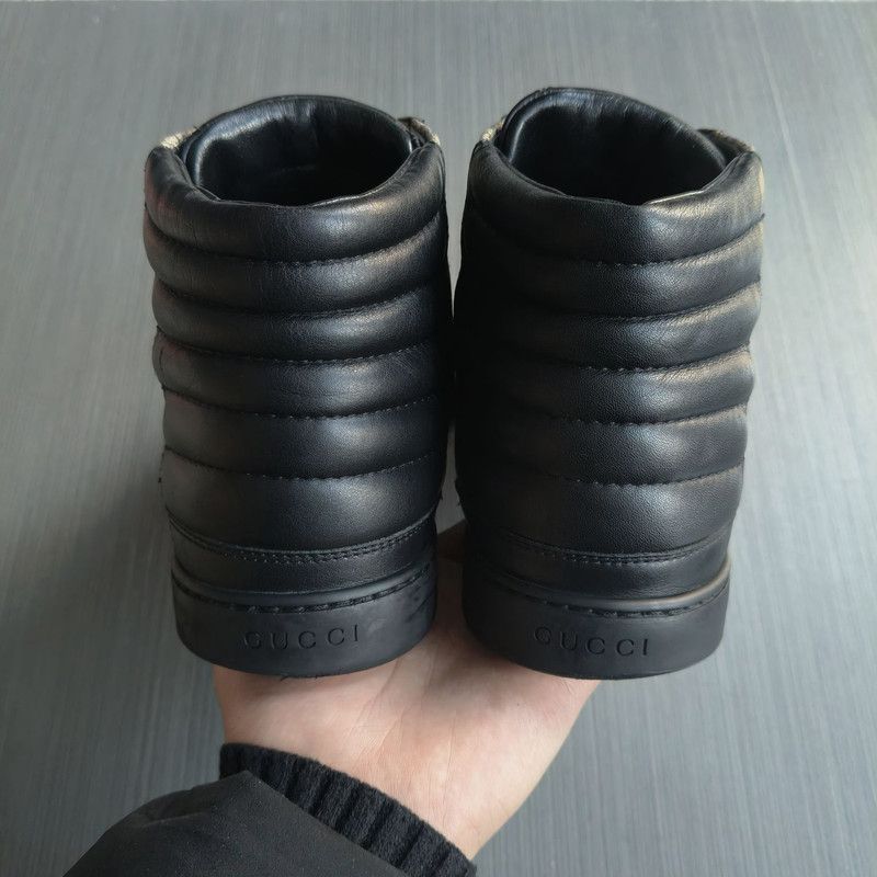 Gucci Gucci High-top Casual Sneakers for Men 0079 Size US 9.5 / EU 42-43 - 3 Thumbnail