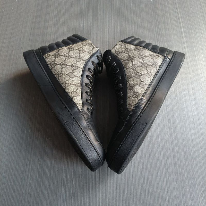 Gucci Gucci High-top Casual Sneakers for Men 0079 Size US 9.5 / EU 42-43 - 8 Thumbnail