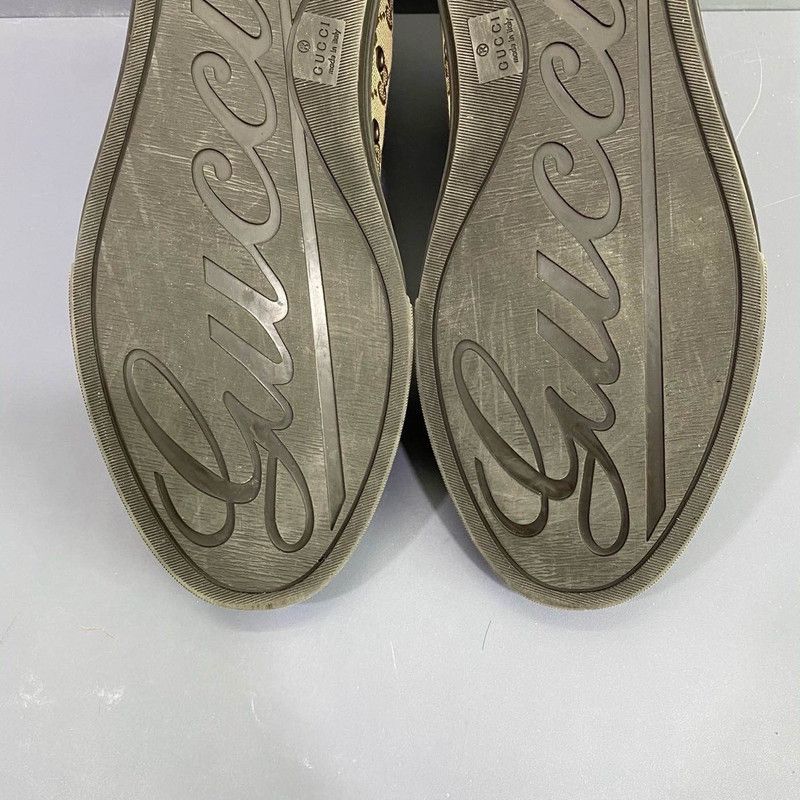 Gucci Gucci Brown High-Top Fashion Sneakers 0079 Size US 11 / EU 44 - 8 Thumbnail