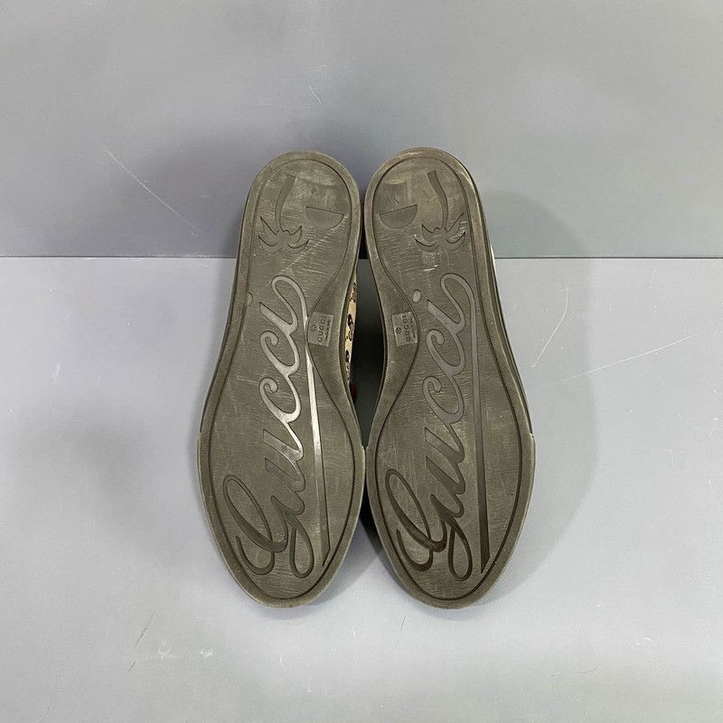 Gucci Gucci Brown High-Top Fashion Sneakers 0079 Size US 11 / EU 44 - 4 Thumbnail