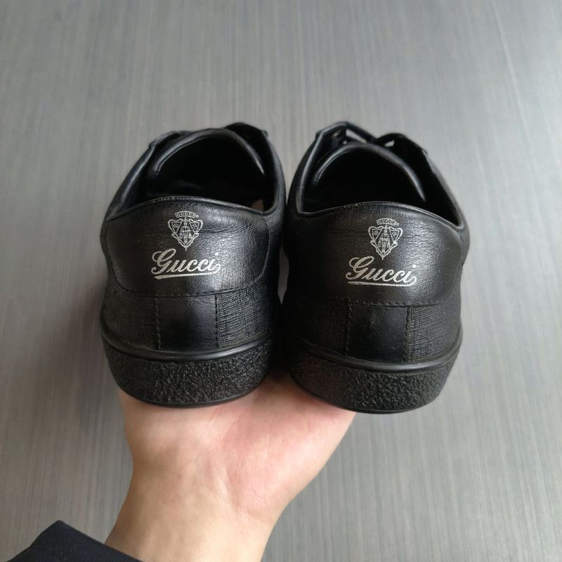 Gucci GUCCI Brooklyn Low-Top Fashion Sneakers for Men 0079 Size US 9.5 / EU 42-43 - 3 Thumbnail