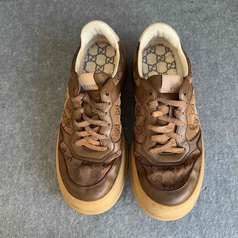 Gucci Gucci Chunky B Casual Sneakers in Brown 0079 Size US 8 / EU 41 - 2 Thumbnail