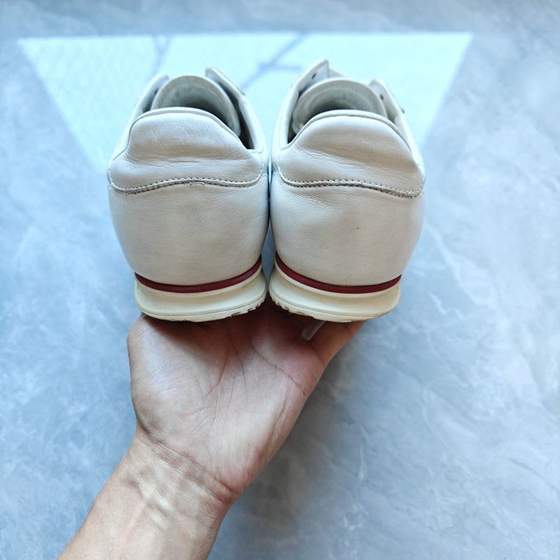 Gucci Gucci White Casual Sneakers with Color Stripes 0079 Size US 8.5 / EU 41-42 - 3 Thumbnail