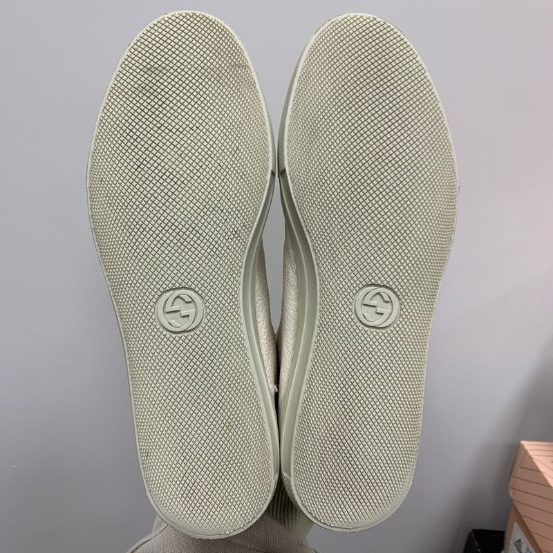 Gucci Gucci High-Top Leather Sneakers for Men 0079 Size US 8 / EU 41 - 4 Thumbnail
