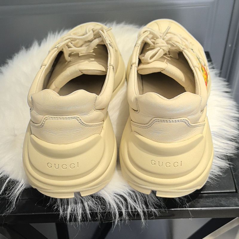 Gucci Gucci Rhyton Classic Logo Dad Sneakers 0079 Size US 8.5 / EU 41-42 - 3 Thumbnail