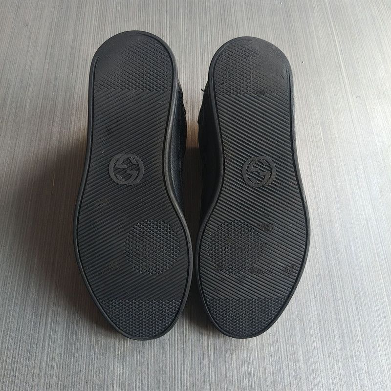 Gucci Gucci Black High-Top Sneakers 0079 Size US 7.5 / EU 40-41 - 4 Thumbnail