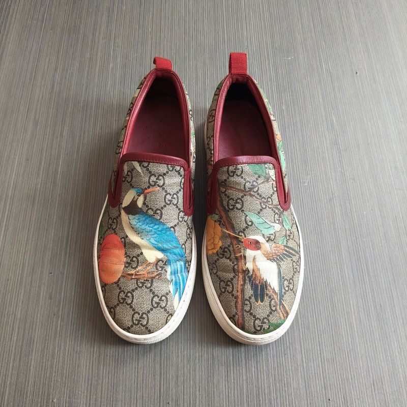 Gucci Gucci Slip-On Casual Shoes in Brown 0079 Size US 8.5 / EU 41-42 - 2 Thumbnail