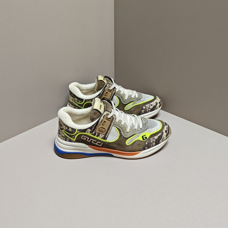 Gucci Gucci Ultrapace Low-Top Sneaker in Rock Grey 0079 Size US 9 / EU 42 - 7 Thumbnail
