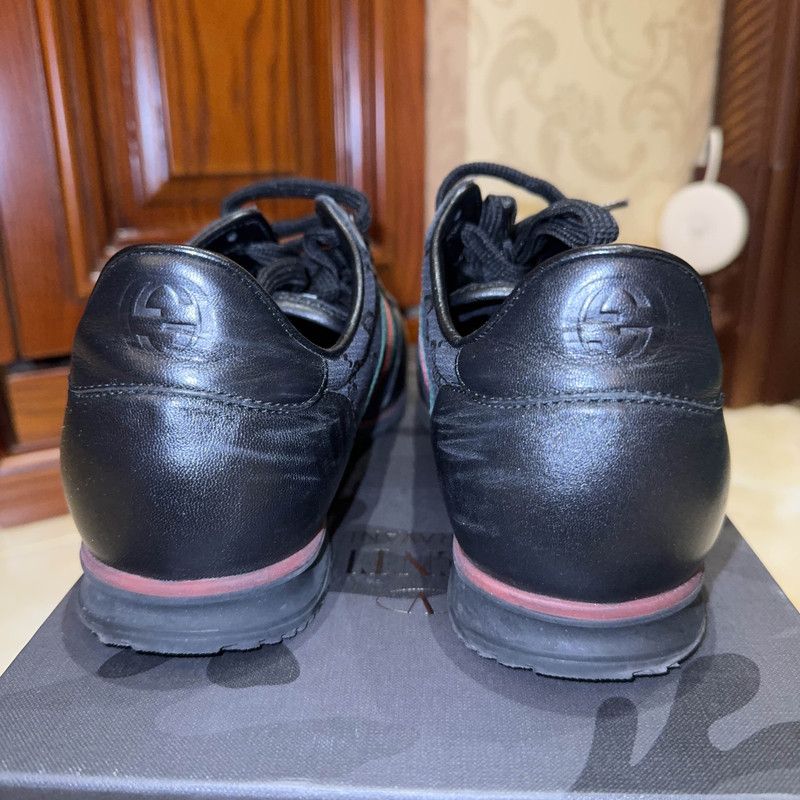 Gucci Gucci Black Sporty Casual Shoes 0079 Size US 9.5 / EU 42-43 - 3 Thumbnail
