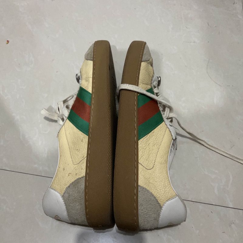 Gucci Gucci G74 Web Low-Top Sneakers for Men 0079 Size US 8.5 / EU 41-42 - 7 Thumbnail