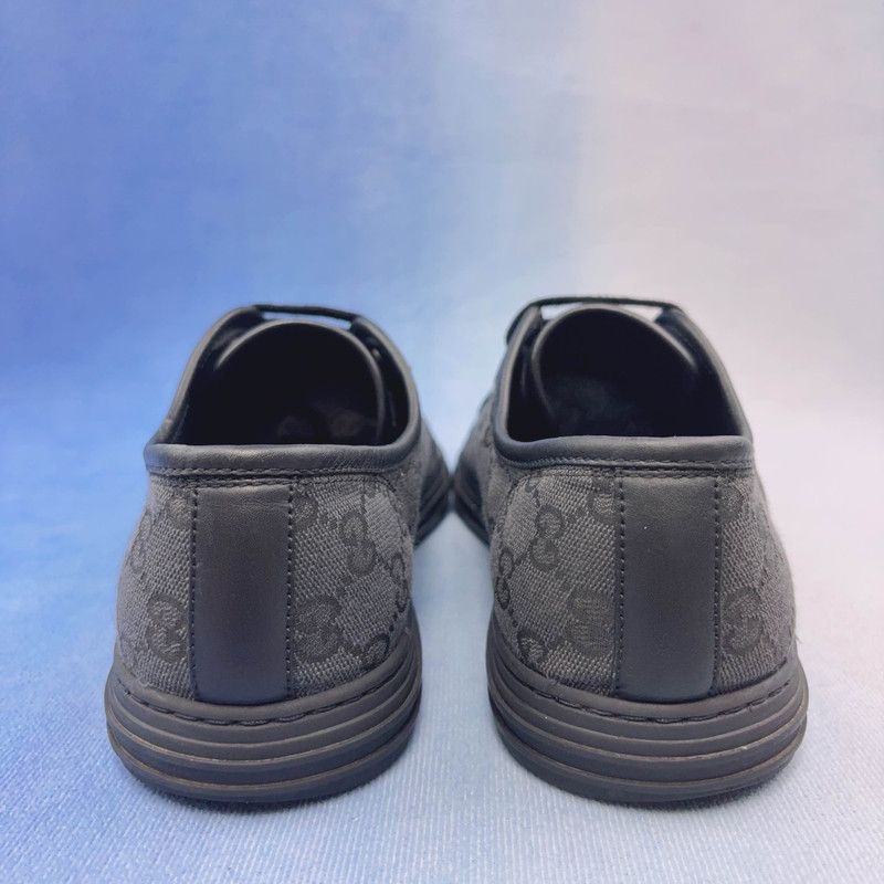 Gucci Gucci Black Blue Low-top Fashion Sneakers 0079 Size US 10.5 / EU 43-44 - 3 Thumbnail
