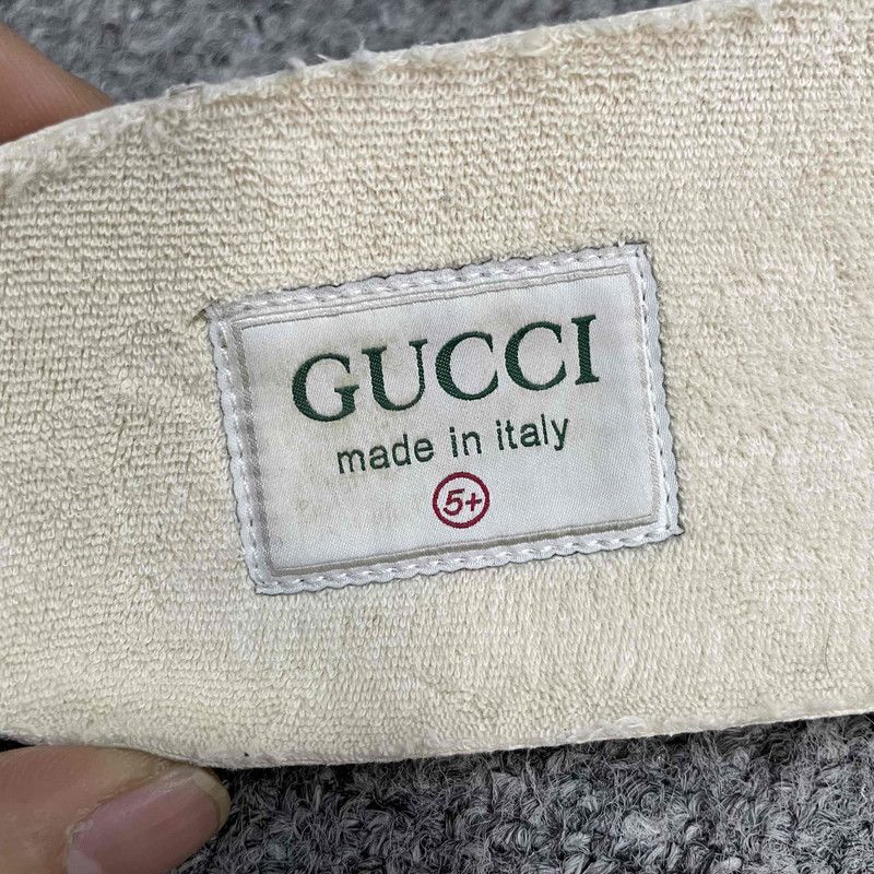 Gucci Gucci Rhyton Leather Star Print Low-Top Sneakers 0079 Size US 8.5 / EU 41-42 - 5 Thumbnail