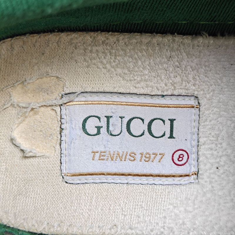 Gucci Gucci 1977 Tennis Style Lace-Up Fashion Sneakers 0079 Size US 8.5 / EU 41-42 - 5 Thumbnail