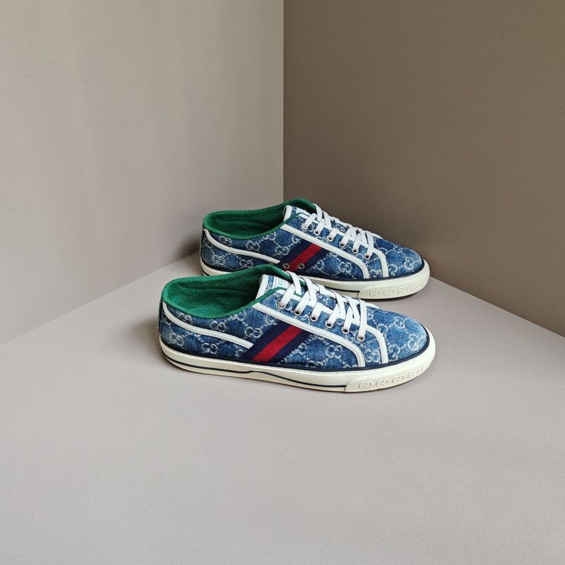 Gucci Gucci 1977 Tennis Style Lace-Up Fashion Sneakers 0079 Size US 8.5 / EU 41-42 - 6 Thumbnail