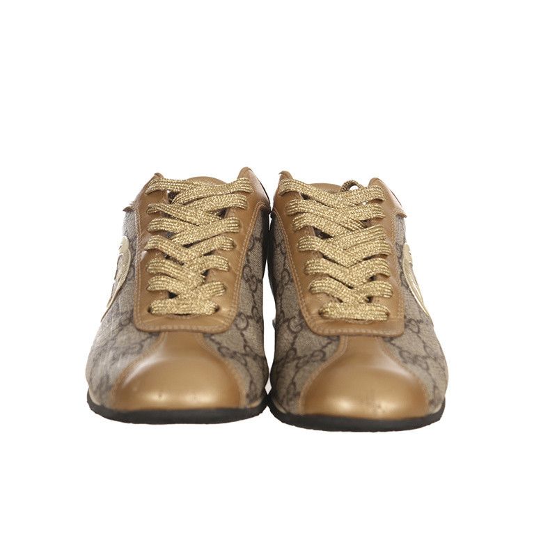 Gucci Gucci Logo Embellished Casual Shoes 0079 Size US 5.5 / EU 38 - 2 Thumbnail