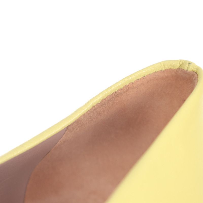Gucci Gucci Yellow Leather Pointed High Heels 0079 Size US 8.5 / EU 41-42 - 8 Thumbnail