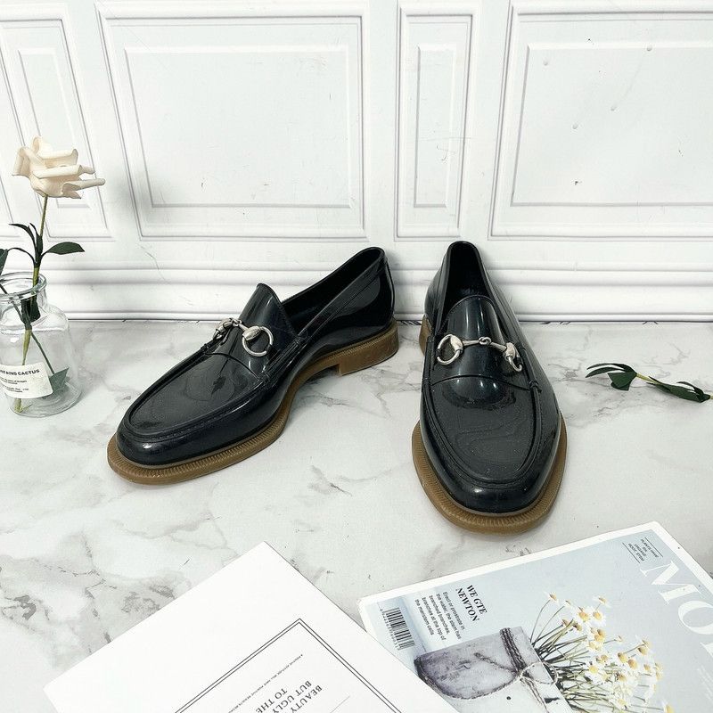 Gucci Gucci Classic Black Loafers for Men and Women 0079 Size US 9 / EU 42 - 6 Thumbnail