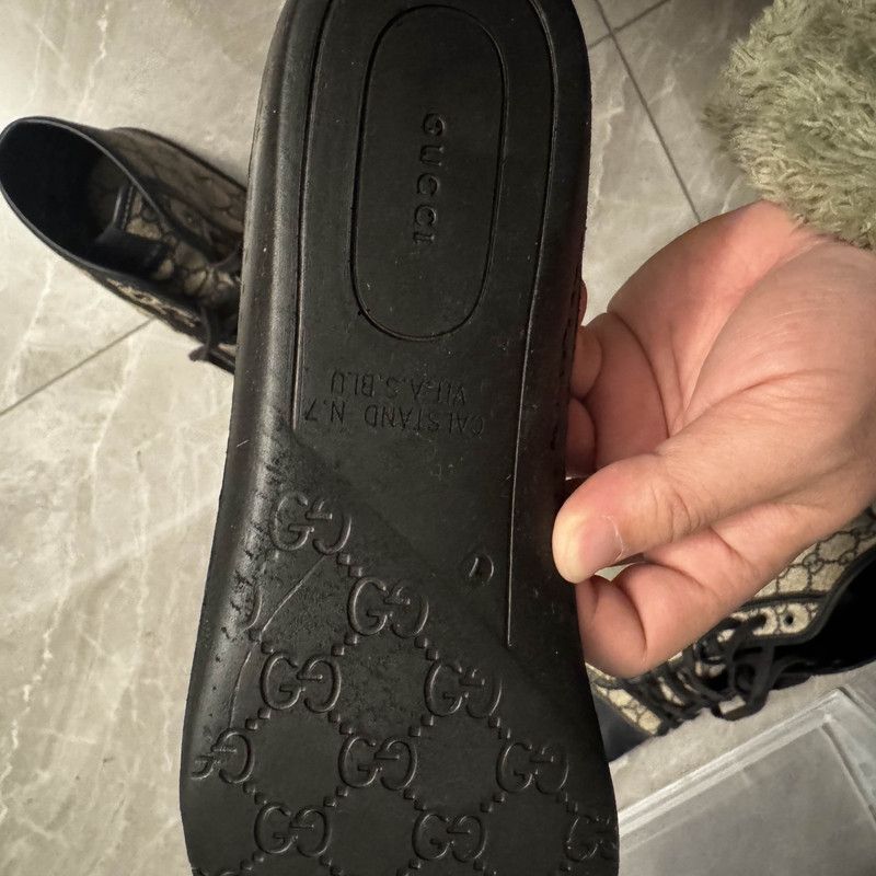 Gucci Gucci GG Supreme High-Top Fashion Sneakers 0079 Size US 8 / EU 41 - 6 Thumbnail