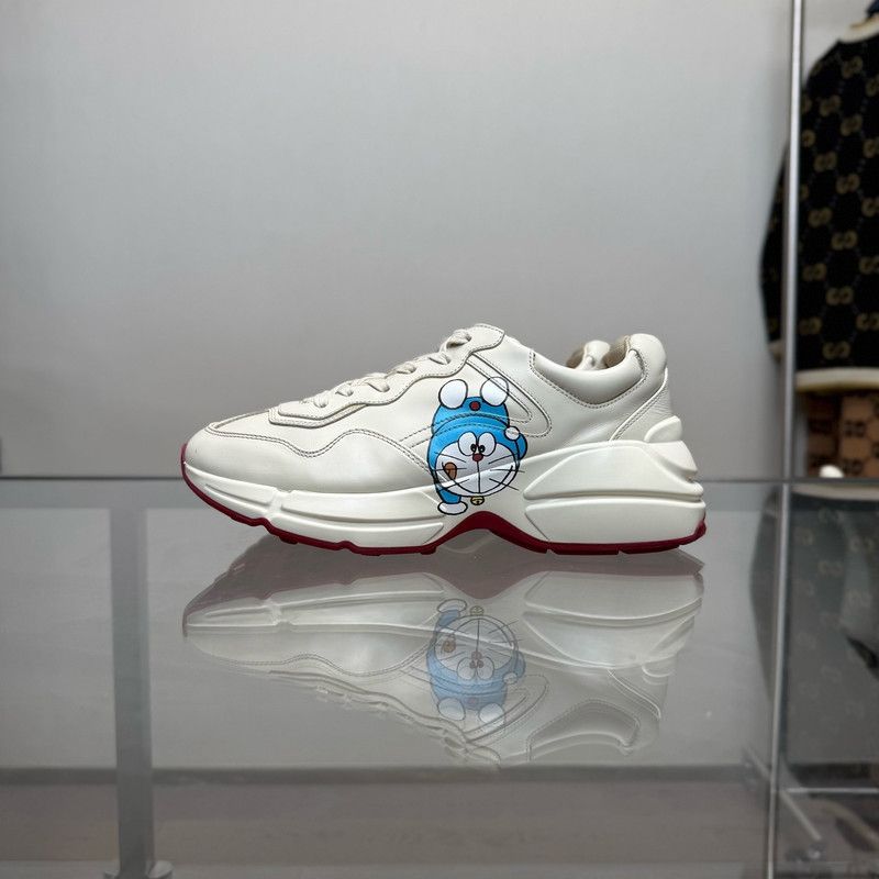 Gucci Gucci Doraemon Rhyton White Sneakers 0079 Size US 8 / EU 41 - 3 Thumbnail