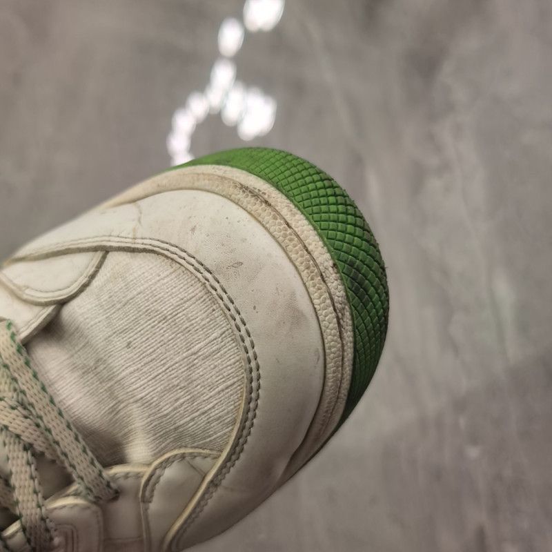 Gucci Gucci Basket Fashion Sneakers White Green 0079 Size US 8 / EU 41 - 6 Thumbnail