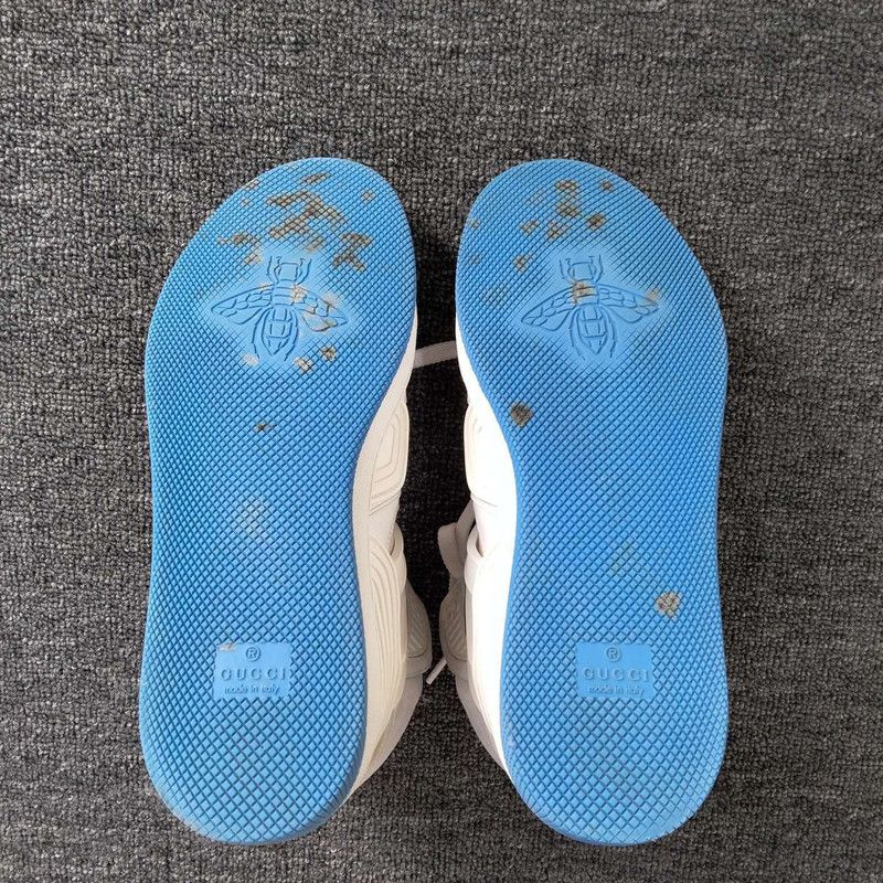 Gucci Gucci High-Top Basketball Sneakers in White 0079 Size US 6.5 / EU 39-40 - 6 Thumbnail