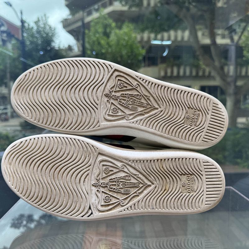 Gucci Gucci x Disney Donald Duck Low-Top Sneakers 0079 Size US 8.5 / EU 41-42 - 4 Thumbnail