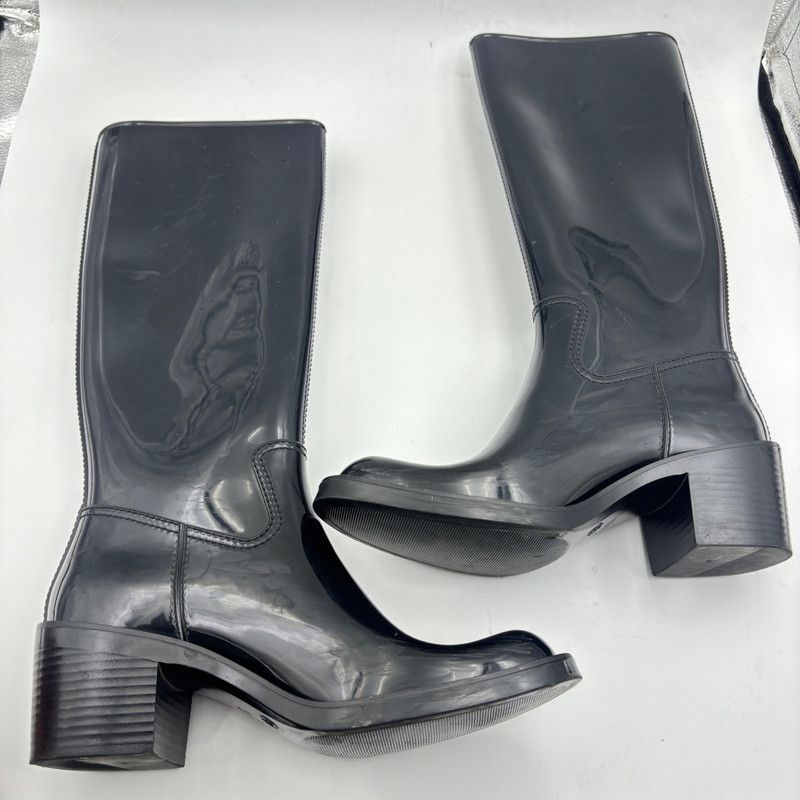 Gucci Gucci Black High-Top Rain Boots 0079 Size US 6.5 / EU 39-40 - 7 Thumbnail