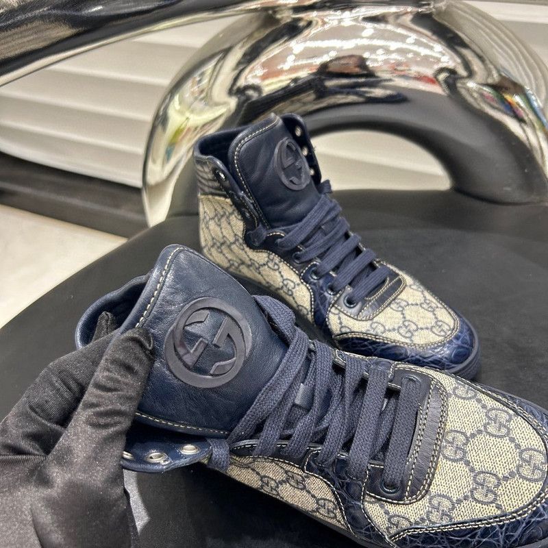 Gucci Gucci Classic Double G Pattern Sneakers 0079 Size US 6.5 / EU 39-40 - 3 Thumbnail