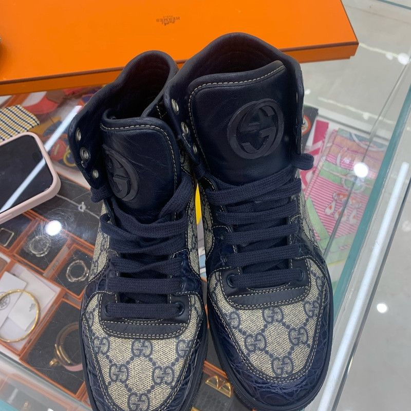 Gucci Gucci Classic Double G Pattern Sneakers 0079 Size US 6.5 / EU 39-40 - 4 Thumbnail