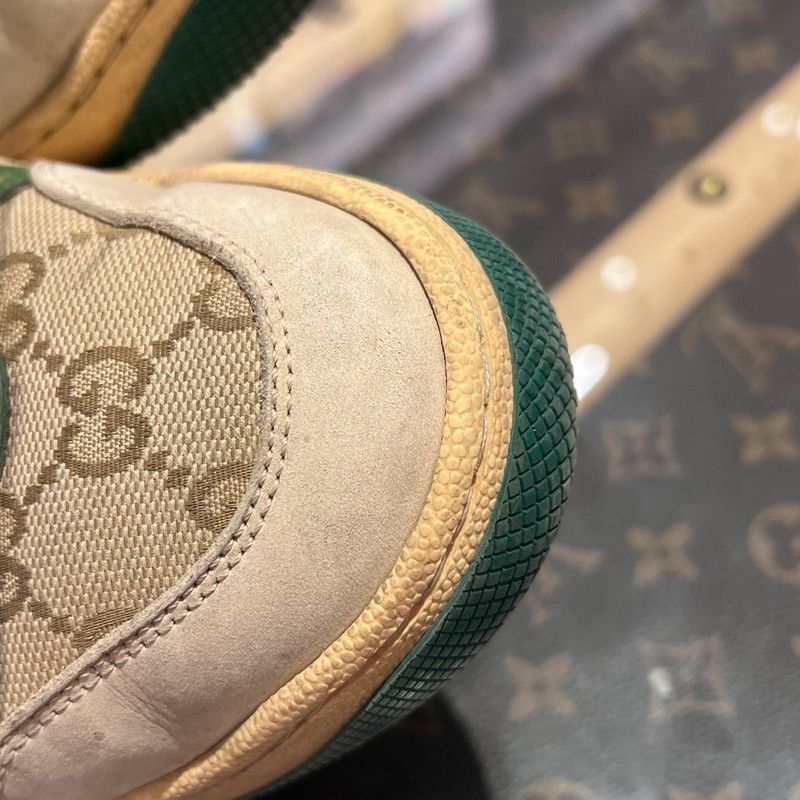 Gucci Gucci Screener Vintage Leather Sneakers for Men 0079 Size US 7.5 / EU 40-41 - 21 Thumbnail