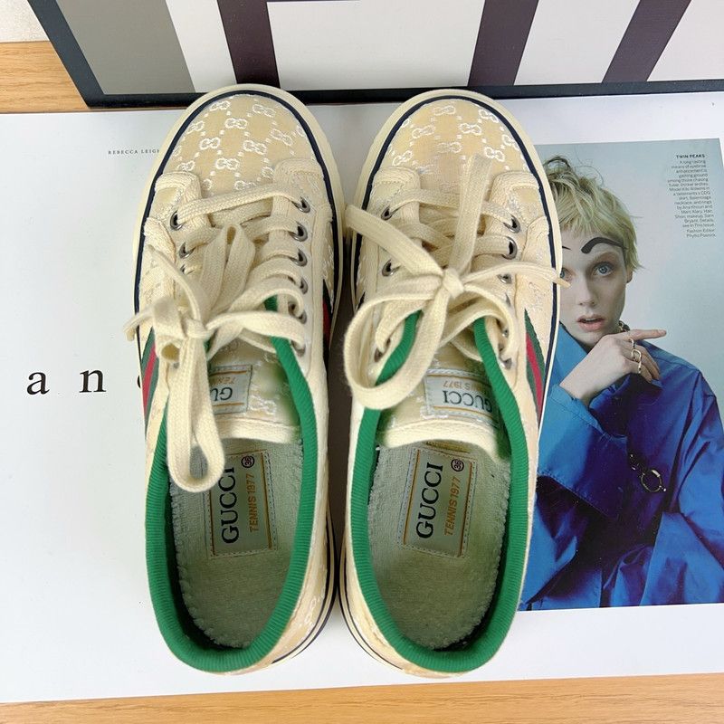 Gucci Gucci Classic Monogram Canvas Casual Sneakers 0079 Size US 5.5 / EU 38 - 5 Thumbnail