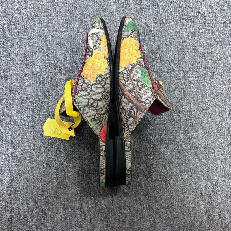 Gucci Gucci Princetown Leather Fashion Flats for Women 0079 Size US 6.5 / EU 39-40 - 3 Thumbnail