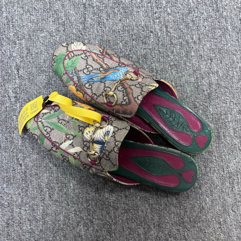 Gucci Gucci Princetown Leather Fashion Flats for Women 0079 Size US 6.5 / EU 39-40 - 7 Thumbnail