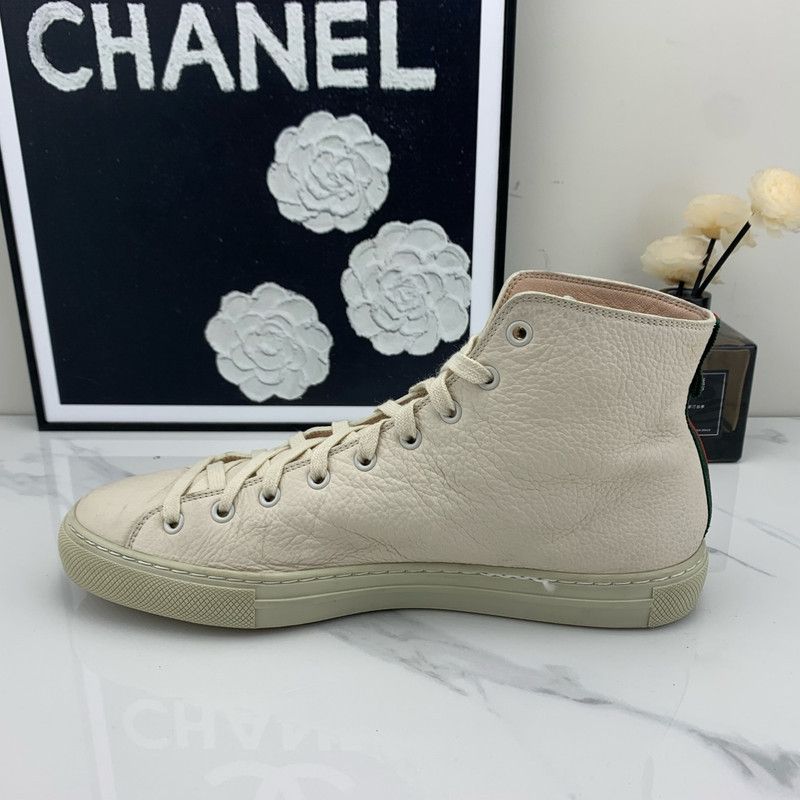 Gucci Gucci High-top Leather Sneakers for Men 0079 Size US 8 / EU 41 - 7 Thumbnail