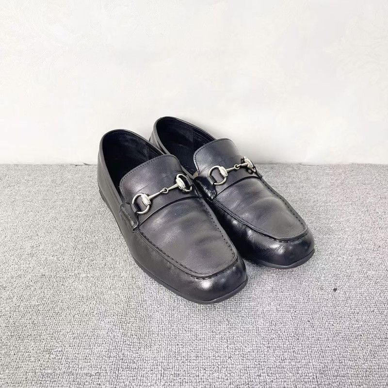 Gucci Gucci Casual Leather Shoes for Men 0079 Size US 8 / EU 41 - 3 Thumbnail
