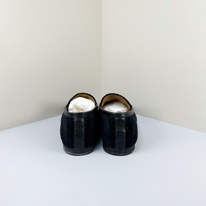 Gucci Gucci Jordaan Velvet Casual Slip-On Shoes 0079 Size US 8 / EU 41 - 3 Thumbnail