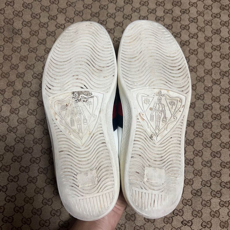 Gucci Gucci Ace Embroidered Love Fashion Sneakers 0079 Size US 8 / EU 41 - 4 Thumbnail