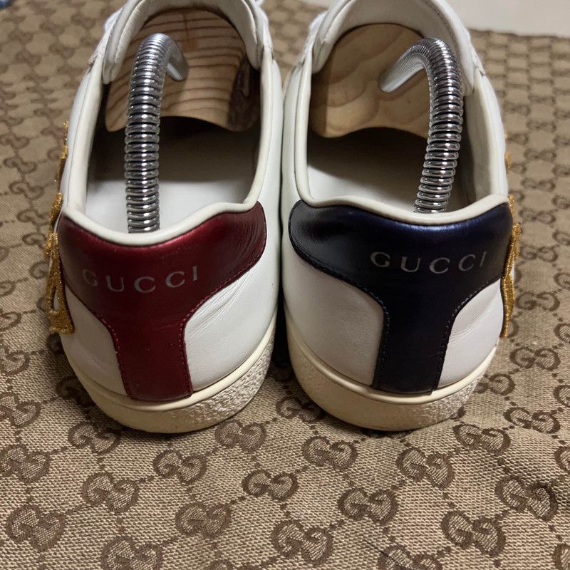 Gucci Gucci Ace Embroidered Love Fashion Sneakers 0079 Size US 8 / EU 41 - 3 Thumbnail