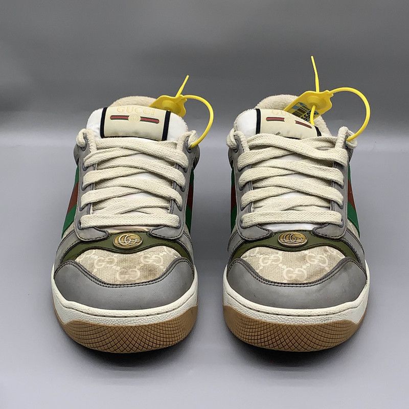 Gucci Gucci Screener Low Top Fashion Sneakers for Men 0079 Size US 8.5 / EU 41-42 - 2 Thumbnail