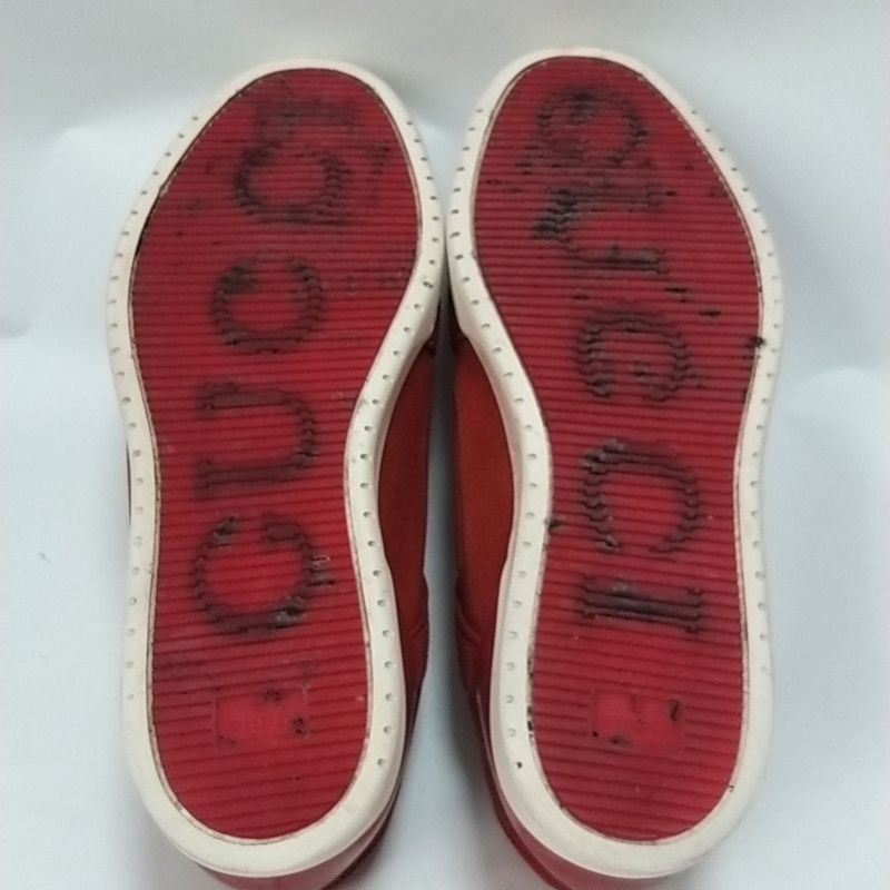 Gucci Gucci Red Low-Top Sneakers 0079 Size US 9.5 / EU 42-43 - 4 Thumbnail