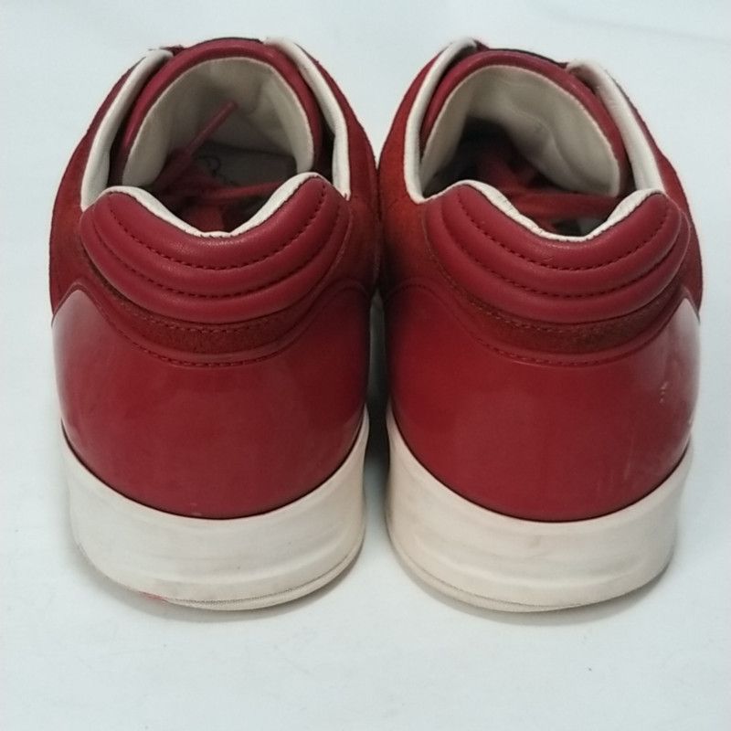 Gucci Gucci Red Low-Top Sneakers 0079 Size US 9.5 / EU 42-43 - 3 Thumbnail